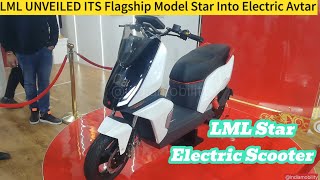 LML STAR ELECTRIC SCOOTER l LML ने अपना इलेक्ट्रिक स्कूटर भारत में किया लॉन्च [upl. by Timothee]