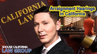 Arraignment hearings in California [upl. by Hubert]