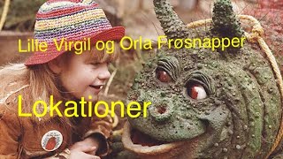 Filmlokationer  Lille Virgil og Orla Frøsnapper  Danske børnefilm Ole Lund Kirkegaard [upl. by Mahau]