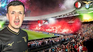 DE KUIP ERUPTS as Feyenoord WIN 31 vs Lazio [upl. by Purdum229]