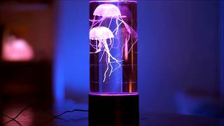 Jellyfish Lava Lamp  Night Lights amp Ambient Lighting [upl. by Inalaeham]