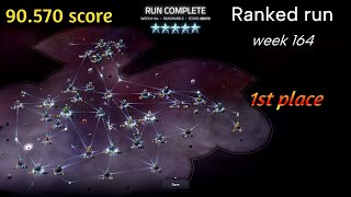 Slipways v 13  Ranked run week 164  90570 score finished 1st [upl. by Abana331]