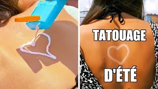 LÉTÉ EST LÀ  25 ASTUCES ET BRICOLAGES SYMPA POUR LA PLAGE [upl. by Ogren]