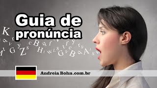 Alemão  Guia de pronúncia  Microaula [upl. by Olshausen238]