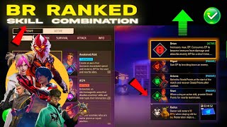 BR rank best character combination 2024  Character character combination in Free Fire [upl. by Naillimxam931]