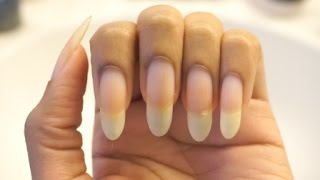 How to Brighten and Whiten Your Natural Nails ♡ Hairitage93 [upl. by Alyacim]