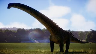 Argentinosaurus Mod  Jurassic World Evolution 2 [upl. by Aelam478]