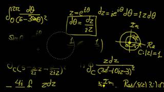 Residue theorem for real integrals 1  Complex Analysis  LetThereBeMath [upl. by Photina447]