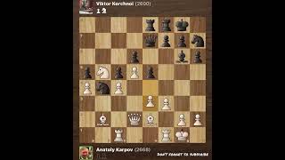 Anatoly Karpov vs Viktor Korchnoi • Zurich  Switzerland 2006 [upl. by Lerrud231]