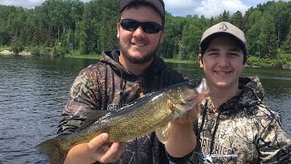 Pêche aux doré 2019 Baie Carrière  Walleye fishing [upl. by Artemla]