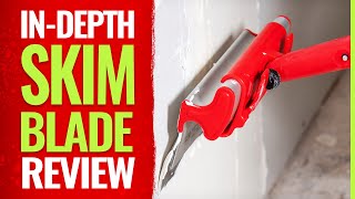 LEVEL5 Skimming Blade Review For SMOOTH And FAST Drywall Finishing by Kaid Painting [upl. by Oetsira]