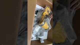 Dewalt dws780 unboxing dewalttools dewalt work [upl. by Schwab774]