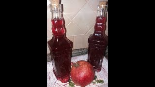 LIQUORE AL MELOGRANO FATTO IN CASA RICETTA FACILE E VELOCE [upl. by Ilise219]