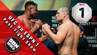 UFC on ESPN 1 Ngannou vs Velaquez PostFight Show [upl. by Marys38]