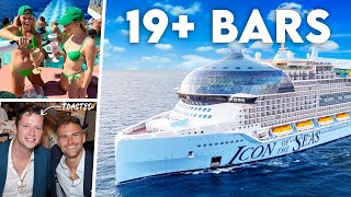 Trying Every Bar on Icon of the Seas in One Day [upl. by Learsiy]