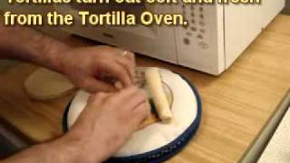 How to heat tortillas by La Tortilla Oven [upl. by Albemarle]