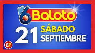 Resultado BALOTO REVANCHA sábado 21 de SEPTIEMBRE de 2024 ✅ [upl. by Ashia]