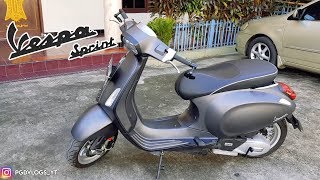 Review VESPA SPRINT 150 IGET ABS 2018 [upl. by Nywnorb]