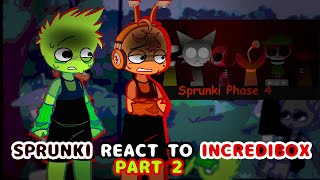 Incredibox Sprunki React to “Fun Time”  Part 2  Incredibox Sprunki Mix  Gacha Club  Gacha React [upl. by Atinav]