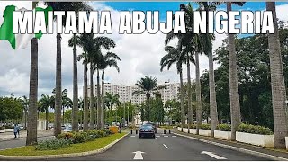 Maitama Abuja Nigeria 🇳🇬 Is Not What You Think 😱 Top Rich Neighborhood In Abuja Nigeria [upl. by Alikee]