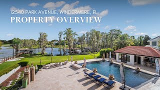 12540 Park Avenue Windermere FL  Property Overview  Rob Rahter [upl. by Conover602]