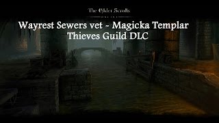 Wayrest Sewers vet  Magicka Templar  Elder Scrolls Online [upl. by Blondelle765]