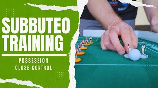 Subbuteo Training  Possession  Close control with the ball [upl. by Aracot442]