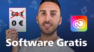 ADOBE Software Gratis o scontati del 50 con questo trucco [upl. by Warchaw459]