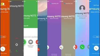 Screen Recording Eight Incoming Call LGXiaomiHiaweiSamsungPixelNokia [upl. by Estrin977]