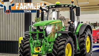 LS19 FarmerTown 2 16 Neue Scheibe und ROSTJohn Deere zurück  LANDWIRTSCHAFTS SIMULATOR 19 [upl. by Meean]