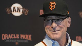 SF Giants manager Bob Melvin requiring everyone in teams dugout to stand during national anthem [upl. by Marcia]