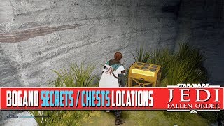 Jedi Fallen Order All Secrets And Chests Locations Bogano [upl. by Lambert330]