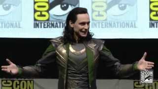 Loki Invades Hall H during SDCC 2013  THOR THE DARK WORLD  Official HD [upl. by Manny541]