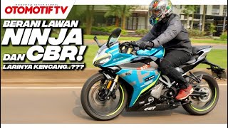 BERANI BANGET TANTANG NINJA dan CBR CFMoto 250 SR SEENAK APA l Otomotif TV [upl. by Sid]