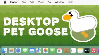 i got a pet desktop goose 3 [upl. by Eittik]