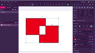 How to use the Path and Arrange tools in Gravit Designer Corel Vector [upl. by Ettennek611]