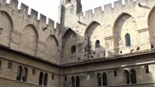 Le palais des papes Avignon  Vaucluse  France [upl. by Eelirol147]