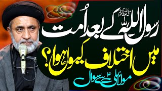 Rasool Allah Ky Baad Ummat Main Ikhtilaf Kyun Hua  Hafiz Syed Muhammad Haider Naqvi  ⓒ [upl. by Grimaldi]