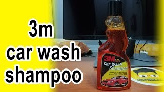 Best Bike Shampoo 3M Car Wash Shampoo Review [upl. by Burgener263]