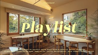 Playlist 🌻 Chill Korean Cafe Playlist to Start Your Day  Music to Study Work Coffee Shop [upl. by Abey]