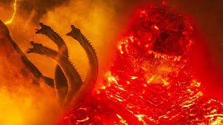 Burning Godzilla  King of the Monsters  Godzilla vs King Ghidorah Teya Doramonsterverses [upl. by Marcile]