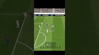 de jong real madrid against goal efootball 2024 viral [upl. by Lindie]