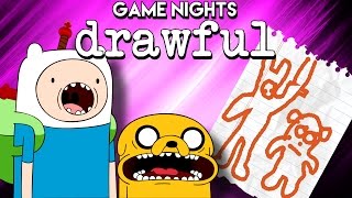 ITS ADVENTURE TIME  Creature Game Nights Drawful [upl. by Kuhn]