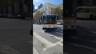 3 Vintage Trolley Buses at SF MUNI Heritage Weekend [upl. by Dwight]