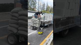 Amazing Cement Cart 😆 [upl. by Mattah]