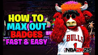 HOW TO GET ALL YOUR BADGES IN 24 HOURS ON NBA 2K25 IN SEASON 2 [upl. by Idisahc]