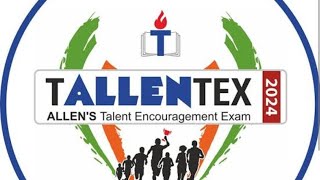 TALLENTEX 20TH OCTOBER 2024 PAPER MUST WATCH allen trending tallent tallentex 🔥🔥 [upl. by Sitoiyanap]