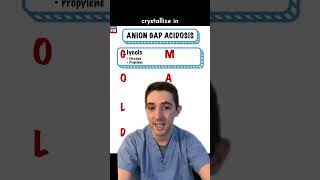 Mnemonic for Anion Gap Metabolic Acidosis Full Video in Description ⬇️ [upl. by Eduj]