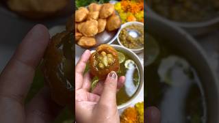 Kbhi aise bnaya h ghar pe pani puri ki puriya bhot acha bnta h youtubeshorts shorts food [upl. by Browne]