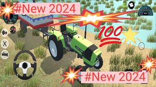 Indian Tractor Simulator 2 Gameplay Best Tractor Gameplay New Tractor Gameplay For Android [upl. by Scrivens]